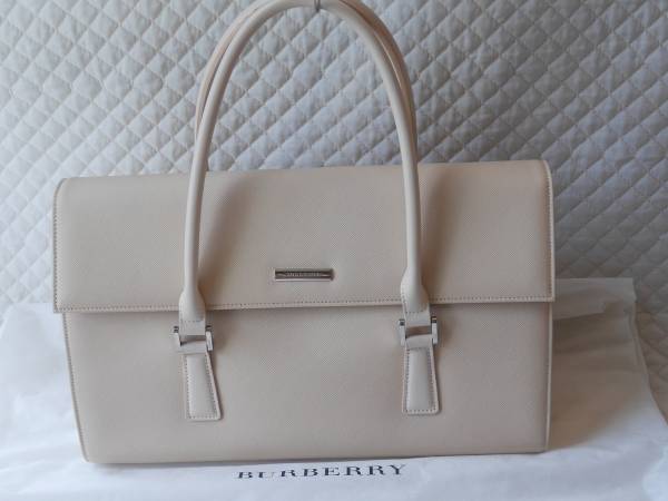 美品 BURBERRY バーバリー 完売 レザー バッグ 3割引以上販売 1円 □美 