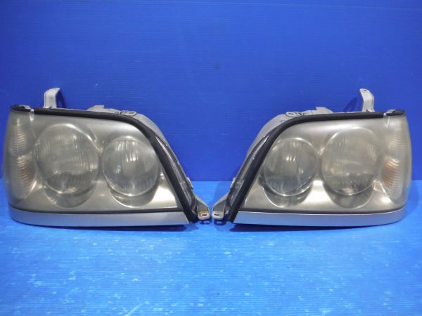 2026年最新Yahoo!オークション ●クラウン（JZS171）　純正　左右　HID　ヘッドライト●112911N -jzs171 クラウン ヘッドライトの中古