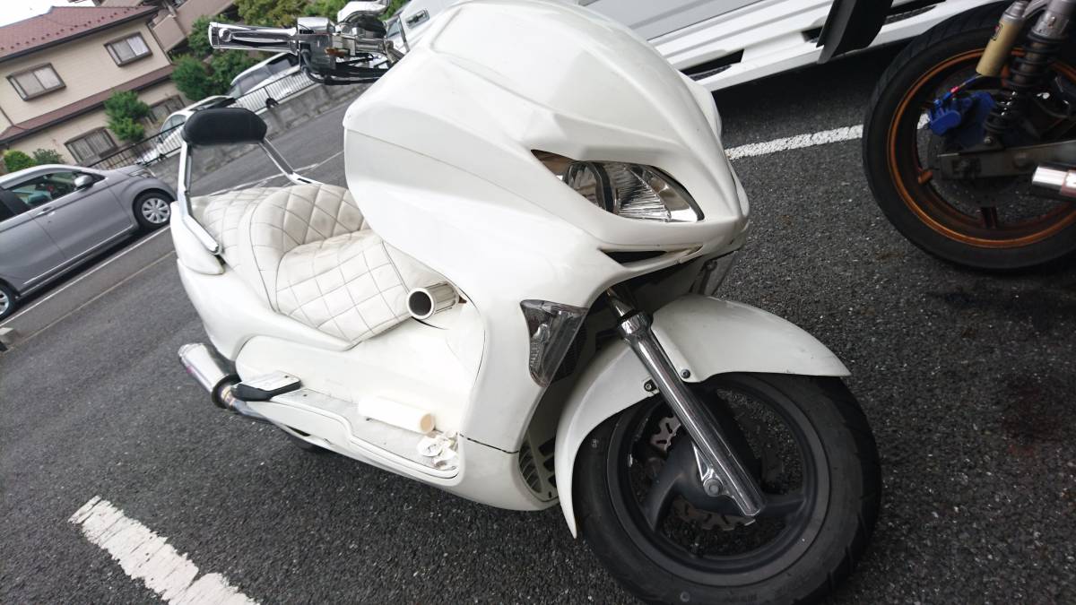 フォルツァ フルカスタム MF08 22000km 自賠責30年4月 オーディオ付き