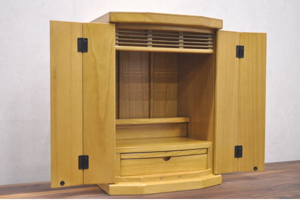 ST20AQZ*【美品未使用】高級総桐コンパクト仏壇1円展示品家具調小型現代仏壇桐材天然木ミニサイズ和室洋室限界価格価格破壊お買得爆安