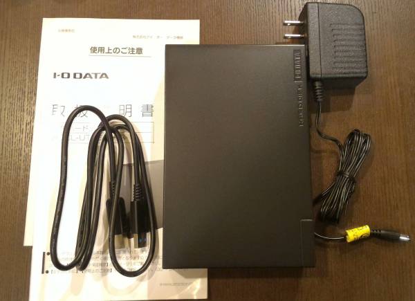 使用短め/8時間】USB3.0外付けハードディスク 2TB□HDCL-UTE2K□WD製