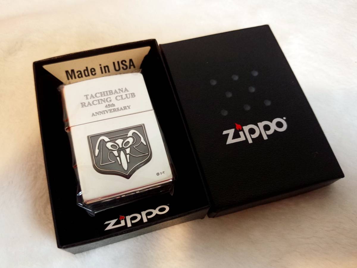 新品 仮面ライダー 45周年記念 立花レーシングチーム ZIPPO 限定品