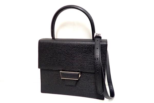 新同◇LOEWE ロエベ 2way レザーハンドバッグ ブラック VINTAGE 【公式 