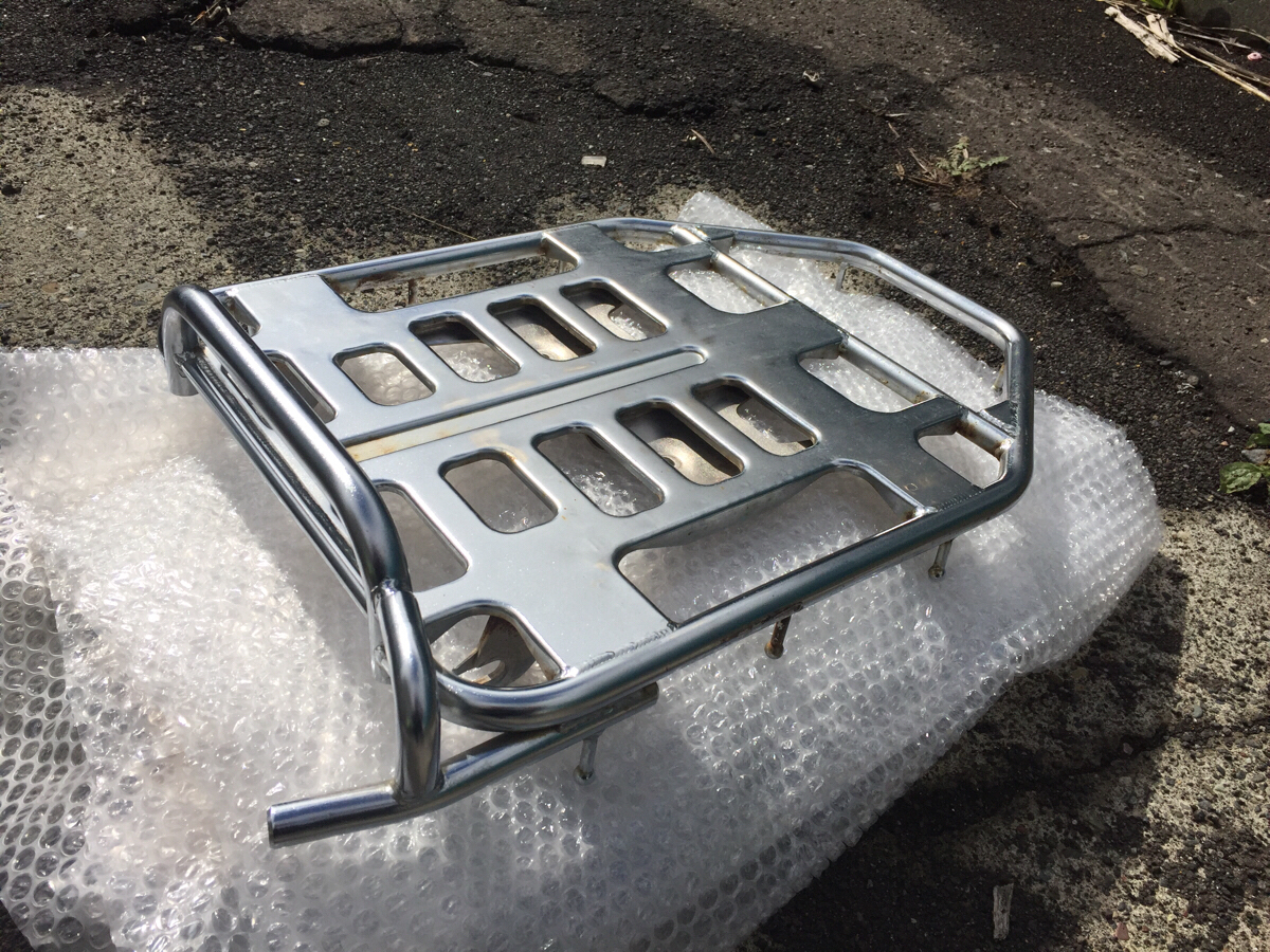 スーパーカブ 110 Mdリアキャリア Ja10 Md 郵政 品 ホンダ用 売買されたオークション情報 Yahooの商品情報をアーカイブ公開 オークファン Aucfan Com