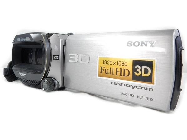中古 SONY HDR-TD10 ハンディカム 3D デジタル HD ビデオカメラ レコーダー S2618447