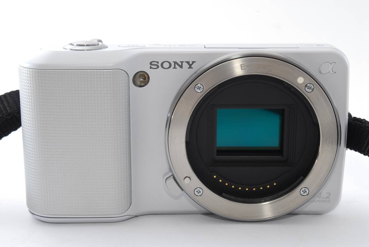 SONY SONY ソニー NEX-3 ボディ 白 ホワイト ☆美品☆ #982 α NEX‐3N