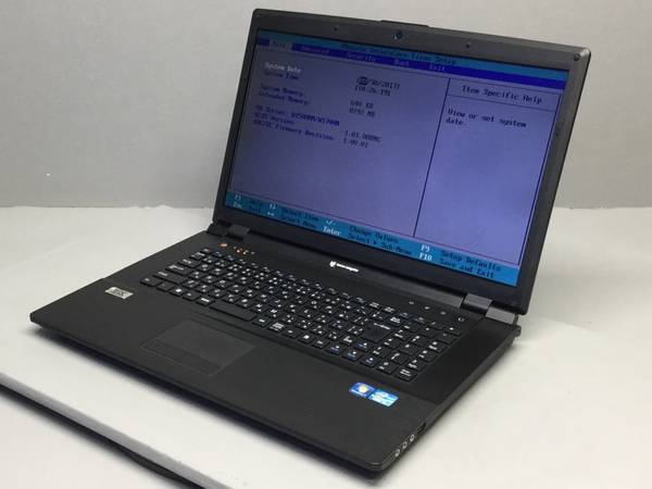 mouse computer LB-D701X Core i7 2720QM 2.20GHz 8GB■現状品