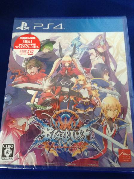 新品【即決】PS4 ブレイブルー セントラルフィクション BLAZBLUE