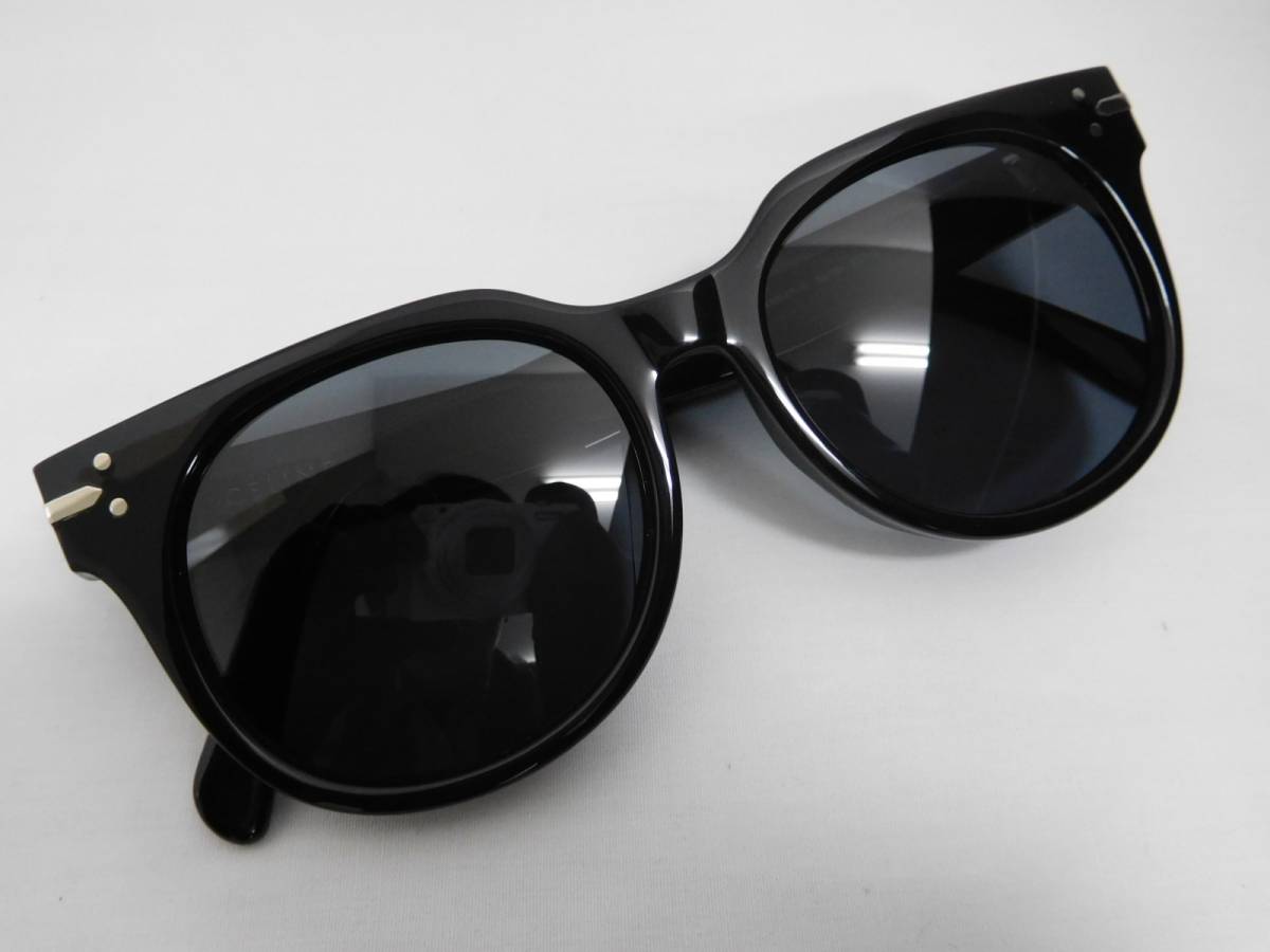 1円 美品 セリーヌ CELINE サングラス CL41084/F/S 807BN 53□18 150 