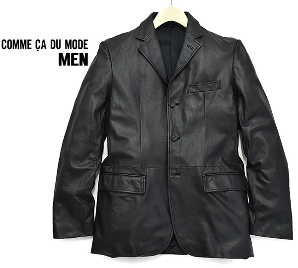 CA COMME MEN DU MODE コムサメン - レザーミニ アウターの通販 