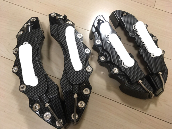 キャリパーカバー カーボン アルファード ヴェルファイア プリウスα c-hr NGX50 ZYX10 汎用品 20系 30系 AGH30w zvw40