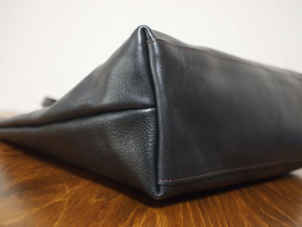 ハンドメイド本革鞄ヌメ革C★レザーHFトートバッグNV842