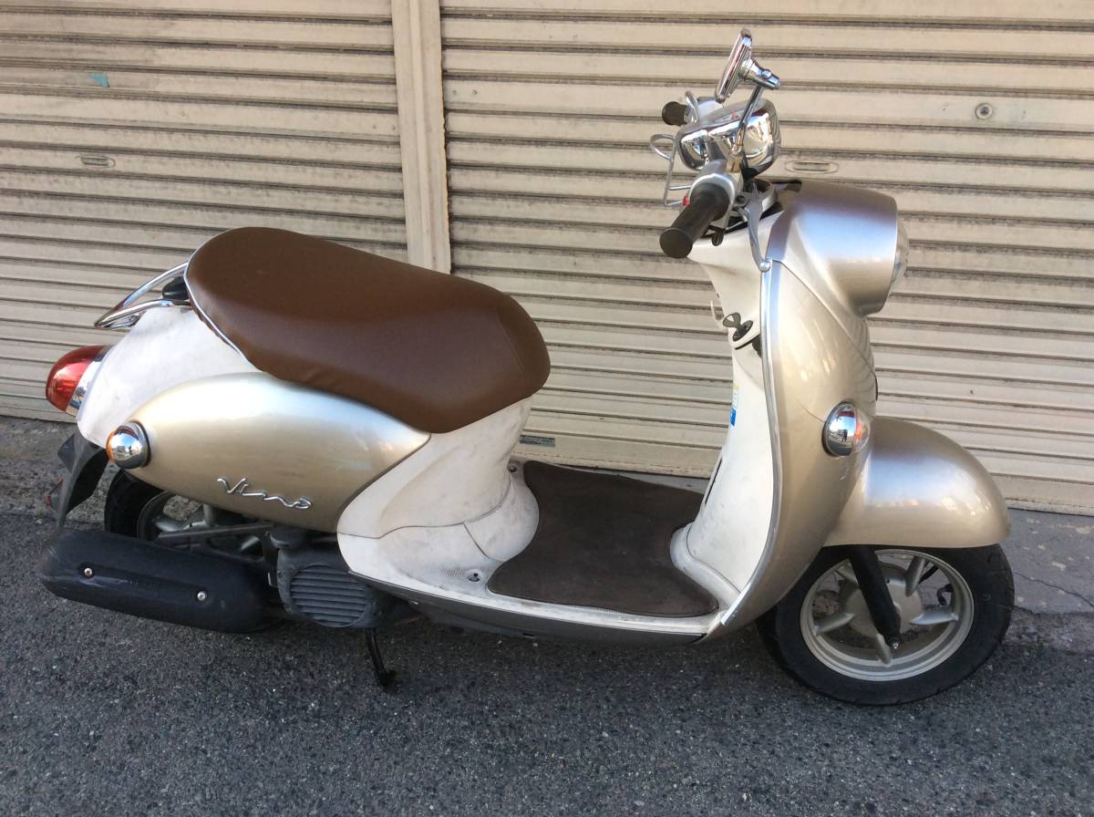 SA26J ヤマハ ビーノ YAMAHA - Yahoo!オークション エンジン実働 VINO 