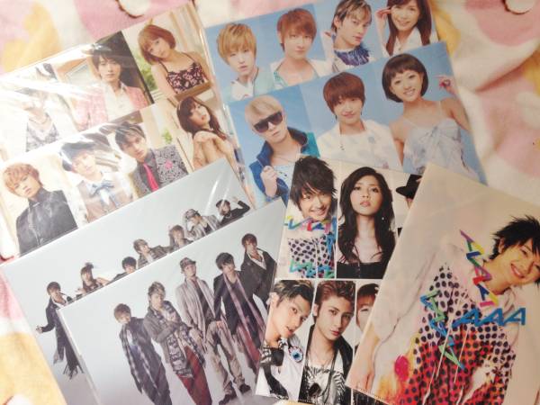 AAA☆トリプル エー mu-mo限定非売品 クリアファイルセット(西島隆弘