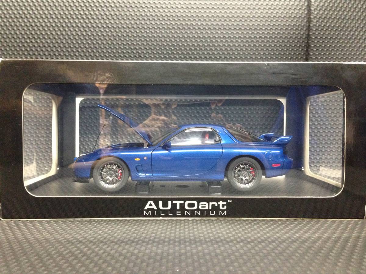 AUTO art 1/18 マツダ RX-7 FD スピリットR タイプA ブルー オート
