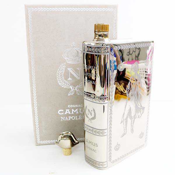 ブック CAMUS カミュ シルバー 700ml ナポレオンボトル – 高級酒・希少