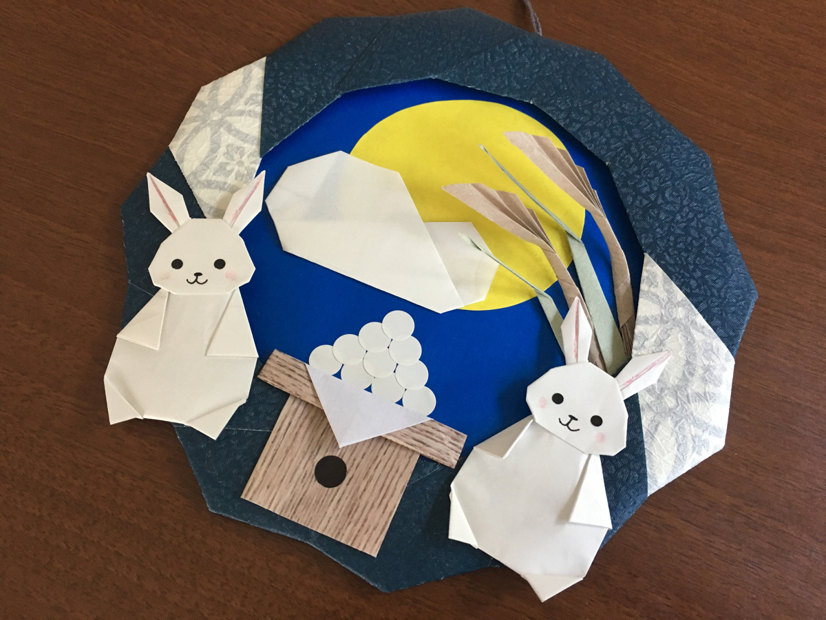 リクエスト 折り紙リース うさぎさんのお月見 ハンドメイド 壁面飾り 9月 10月 壁飾り 幼稚園 十五夜 月見 団子 ススキ 秋 保育園 折り紙 千代紙 売買されたオークション情報 Yahooの商品情報をアーカイブ公開 オークファン Aucfan Com
