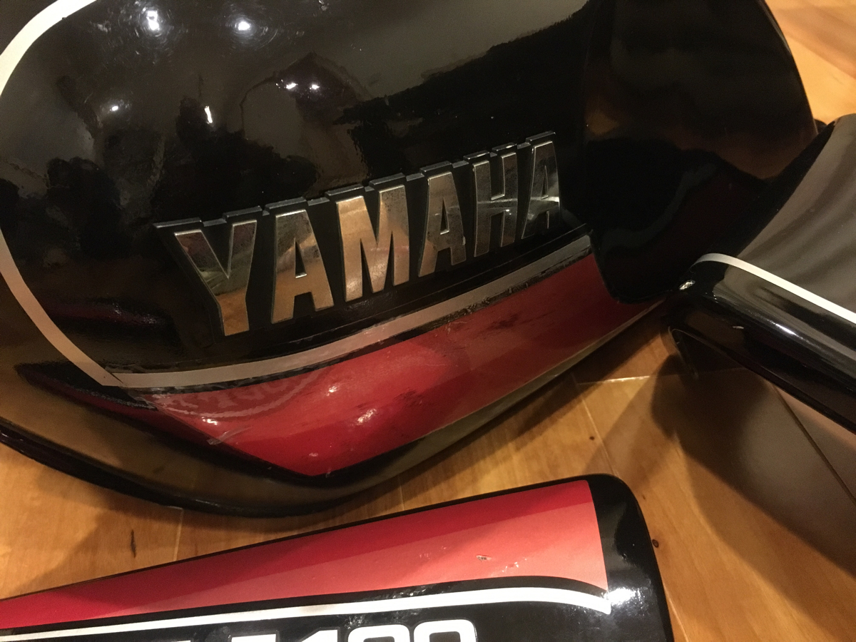 XJ400 タンク、サイドカバー、テール 外装セット(ヤマハ用)｜売買され
