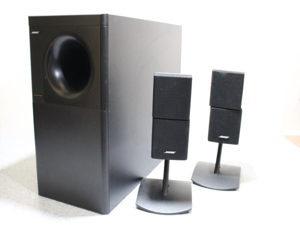 ♪♪　1円～ BOSE ACOUSTIMASS 5 SERIES 3　Ⅲ　ボーズ 2.1chスピーカーシステム スタンド付き ジャンク扱い品　♪♪
