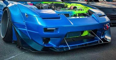 180SX RO-STYLE ワイドボディエアロスタイルフロントリップ（FRP)