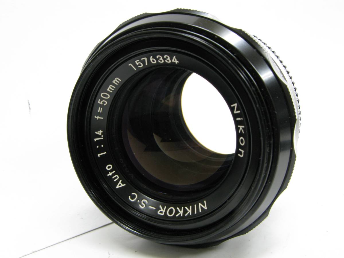 Nikon Ai 改 ニッコール S.C オート 50mmf1.4 □10362 ニコン Ai改