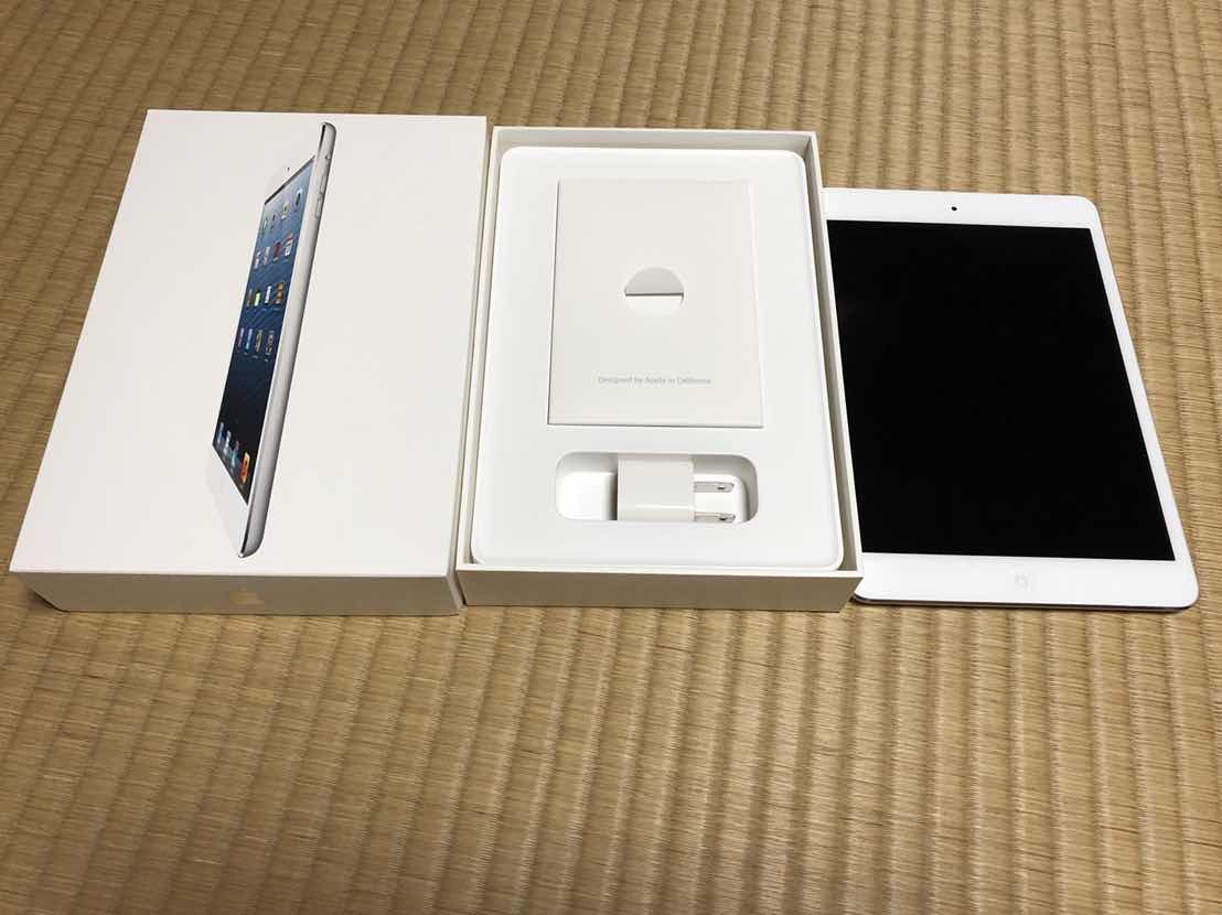 iPad mini 64GB シルバー Wifi+Cellular SIMフリー ベトナムにて購入。_1