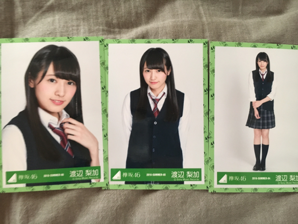 欅坂46 生写真 渡辺梨加 櫻坂46 : コンプ ⁄ x 渡邉理佐 生写真の通販 0