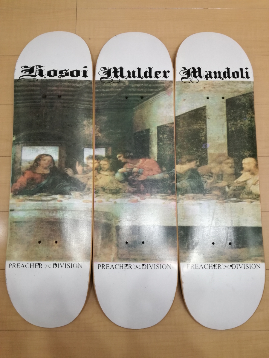 中古 Hosoi Skateboards 最後の晩餐 デッキ スケートボード スケボー