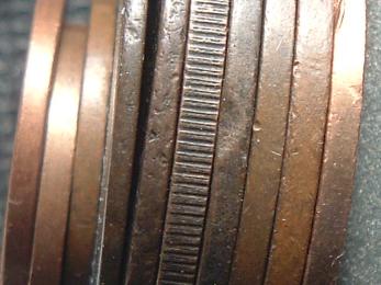 UK★1900年ペニー★淵がギザギザで、希少★パターン？エラー？カタログに載っていません。★＋9枚