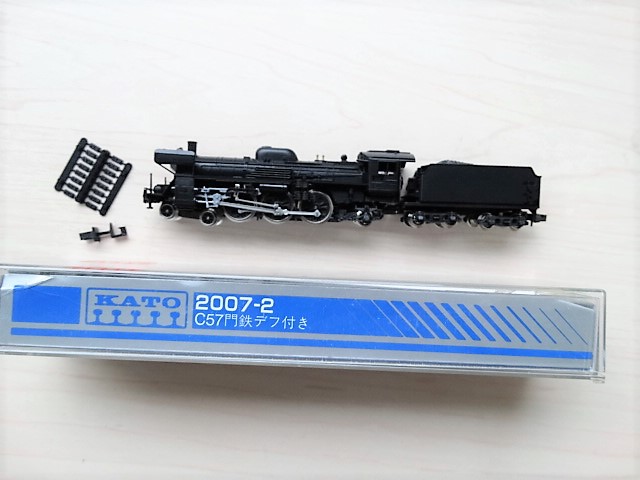 KATO 2007-2 C57門鉄デフ付き 蒸気機関車