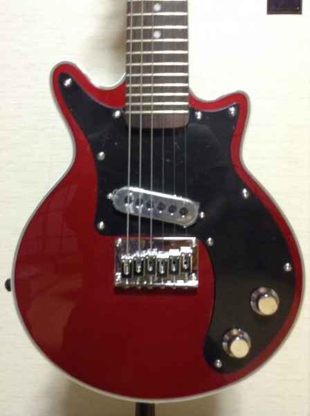 クイーン/ブライアン・メイ ミニ・メイ エレキギター May Brian Mini - Guitar BMG Special MAY BRIAN Red Antique To