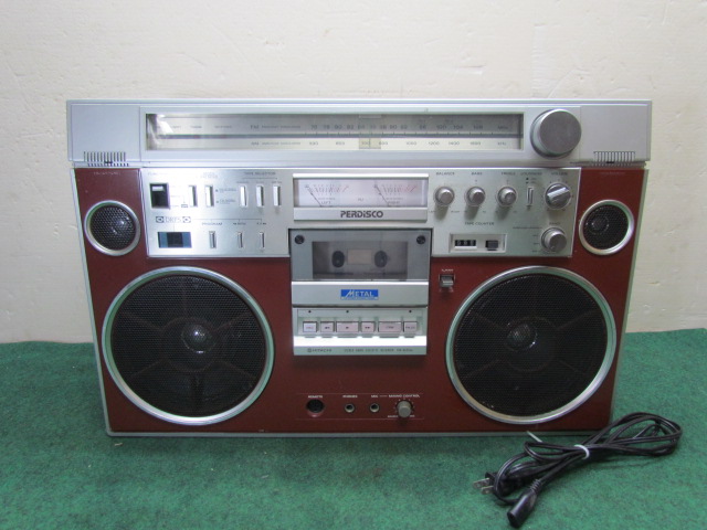☆日立 PERDiSCO ラジカセ☆TRK-8600RM ☆ジャンク