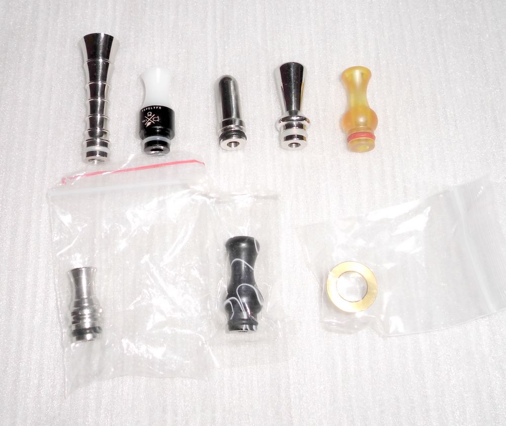 【VAPE】ドリップチップ7個と810-510アダプタ【電子タバコ】