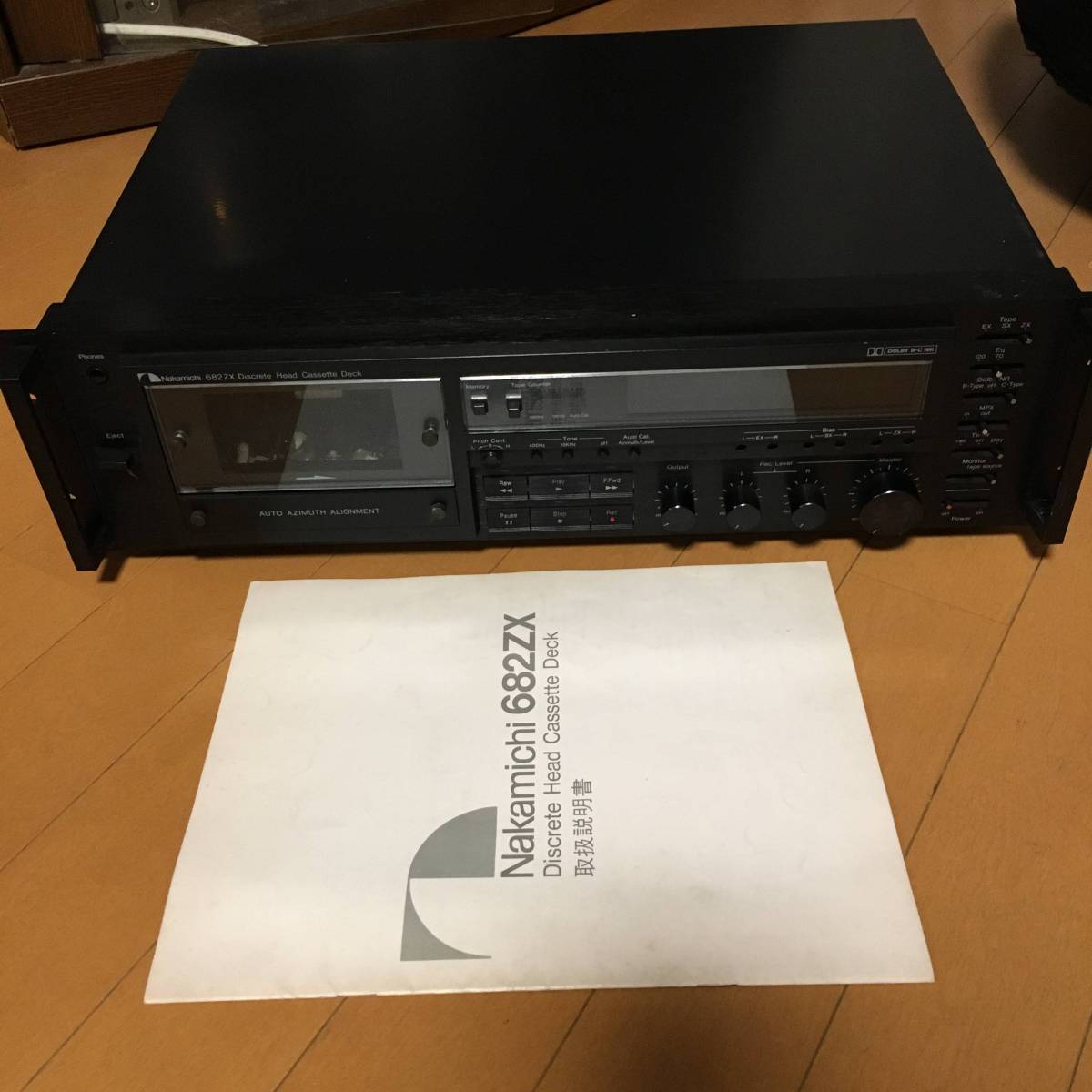 Nakamichi 682ZX ナカミチ ナカミチ カセットデッキ Nakamichi 682ZX