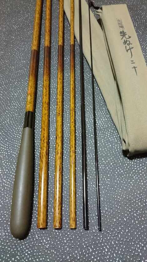 へら竿 シマノ 朱紋峰 ぬけさく 21尺 シマノ（SHIMANO） 朱紋峰 本