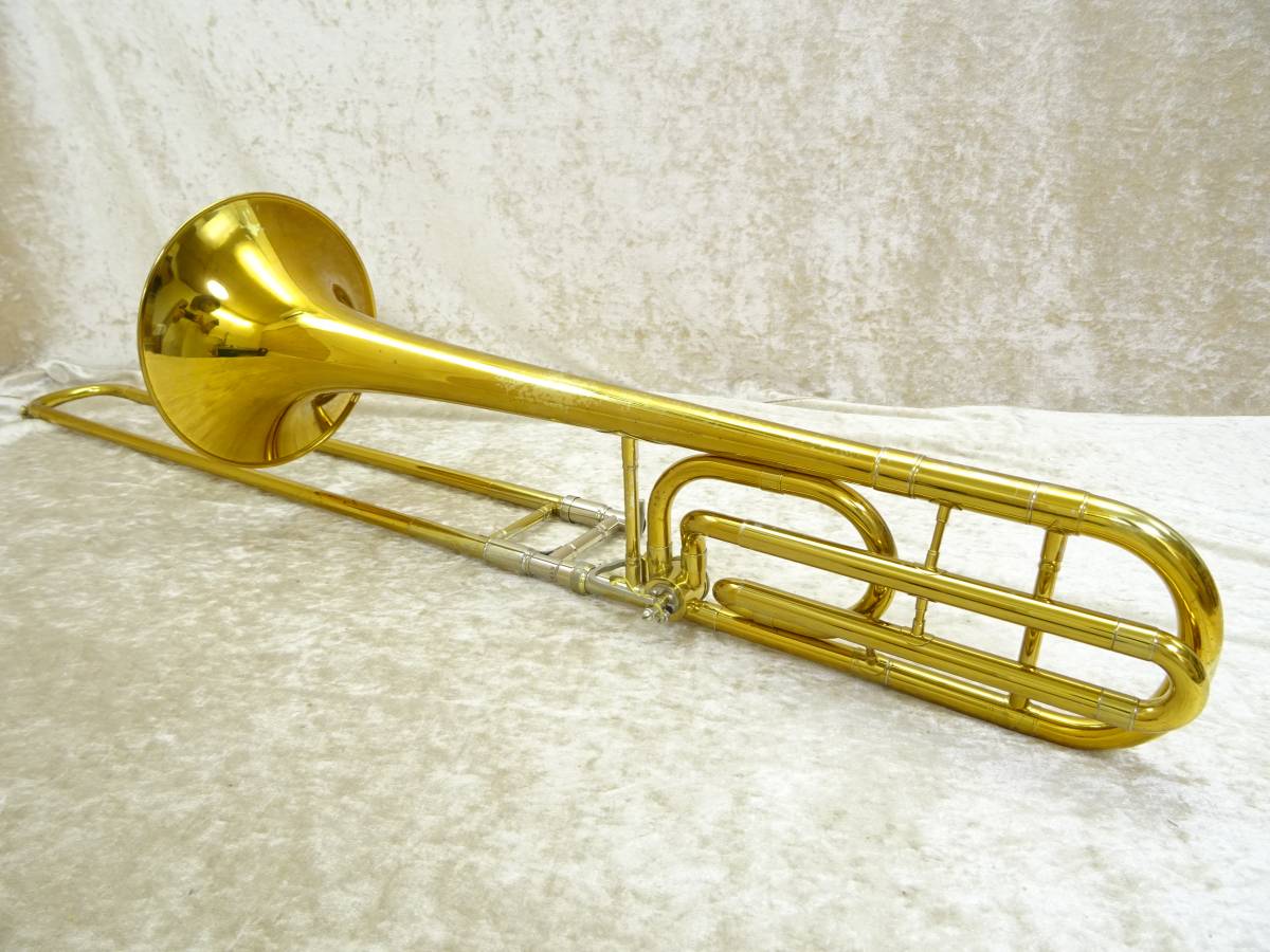 Conn 動作良好 CONN テナーバストロンボーン 88H コーン □代引対応