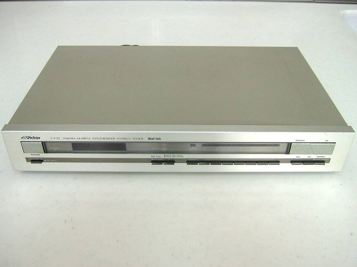 中古ビクターVictor T-F33 FM/AM ステレオチューナー チューナー Yahoo