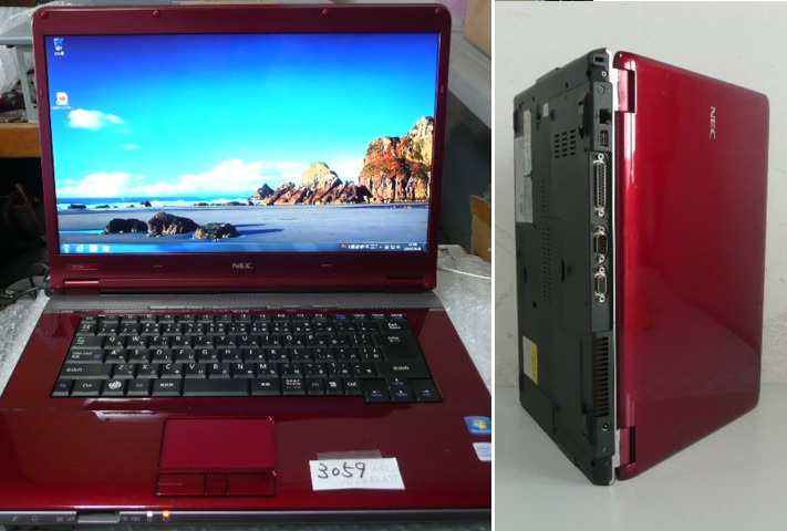 [3059]NEC VJ26AEZ77 Win7Home/16wide 1920×1080高精細/Blu-ray