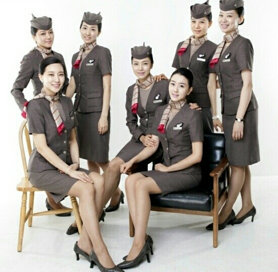 美品 本物 アシアナ航空 CA 制服 乗務員 スチュワデース ASIANA