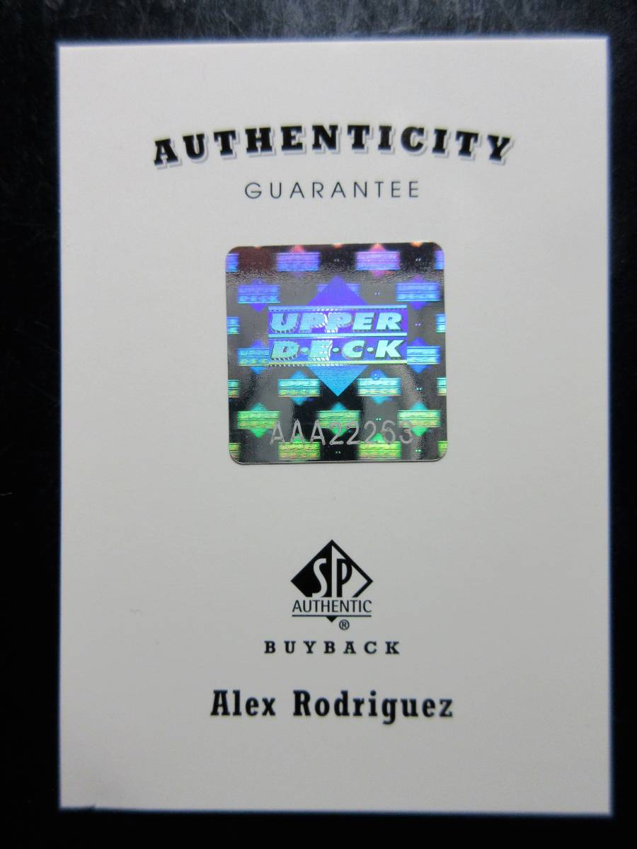 Alex Rodriguez Autograph Baseball Cards for sale | eBay