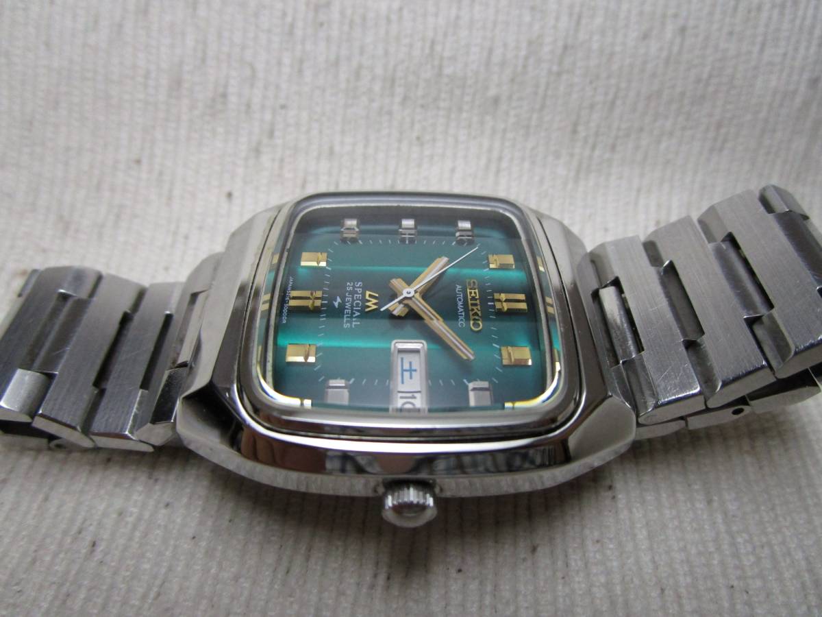 セイコーロードマチック スペシャル LM 5216-5000 グリーン文字板