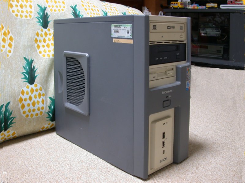 ★EPSON Endeavor Windows10 Office2007 SDT-9000＜DAT互換