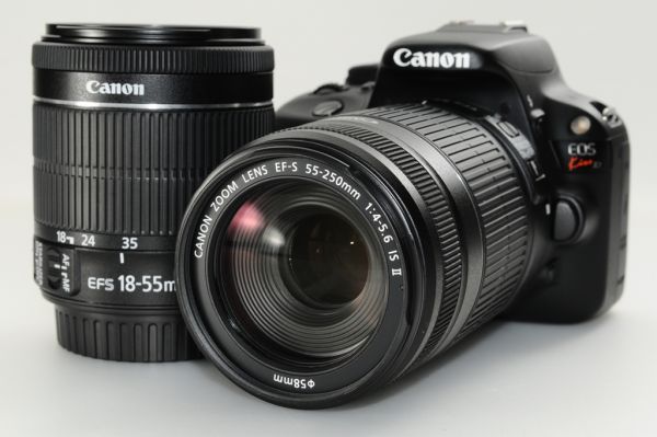 美品 Canon EF-S 55-250mm IS Ⅱ☆手振れ補正付き ☆Canon EF-