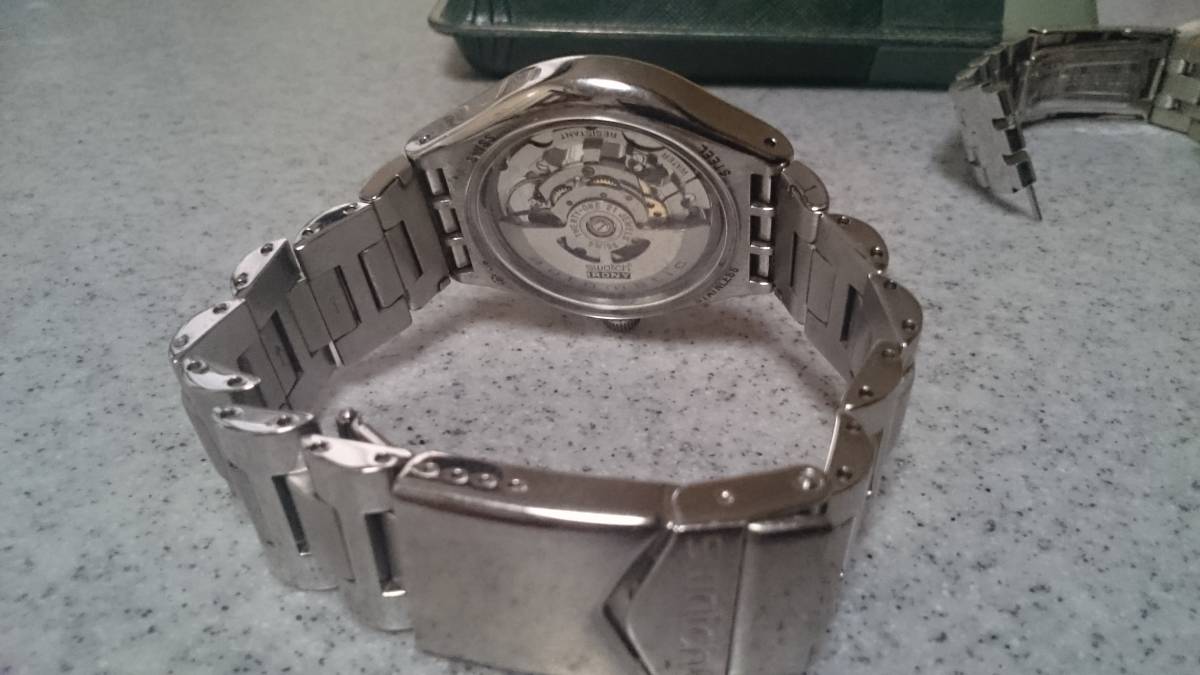 & - Swatch スウォッチ BODY SOUL Automatic IRONY Irony Skeleton 