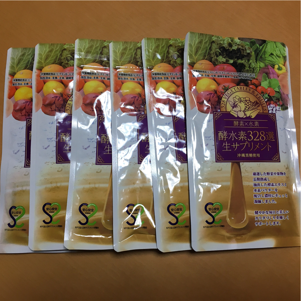 酸水素 328 選生サプリメント 6袋