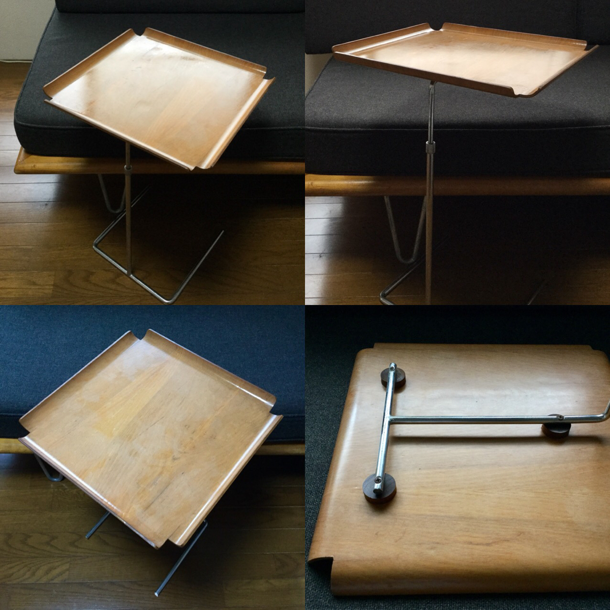 50年代 オリジナル ヴィンテージ ジョージネルソン トレーテーブル GEORGE NELSON HERMAN MILLER EAMES LTR DCW DCM トレイテーブル