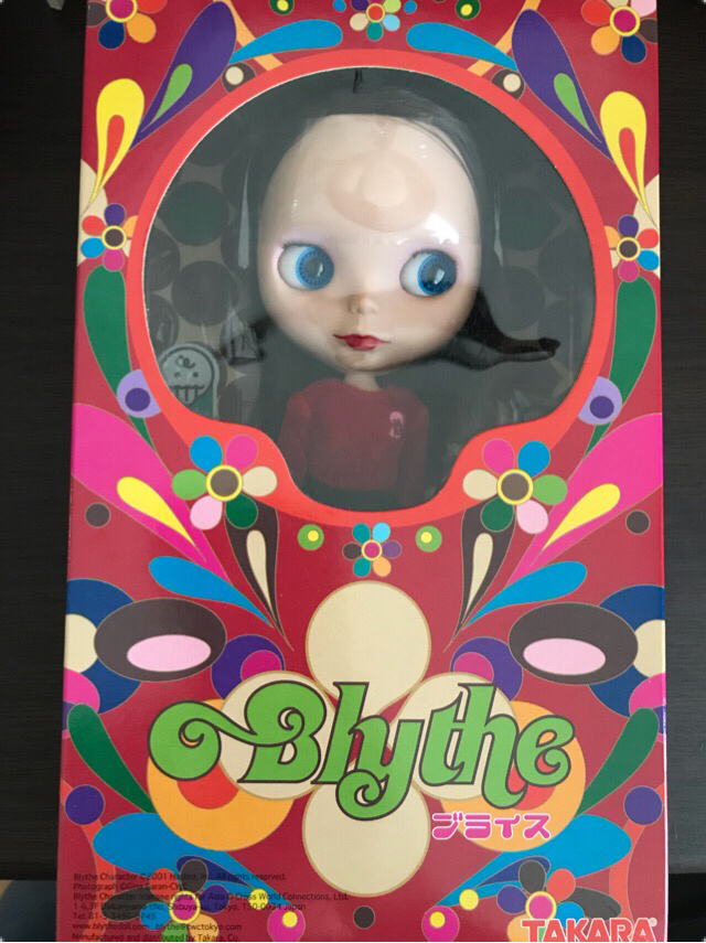 ネオブライス○ロージーレッド○タカラ時代初期ブライス○リカボディ○化粧箱入り