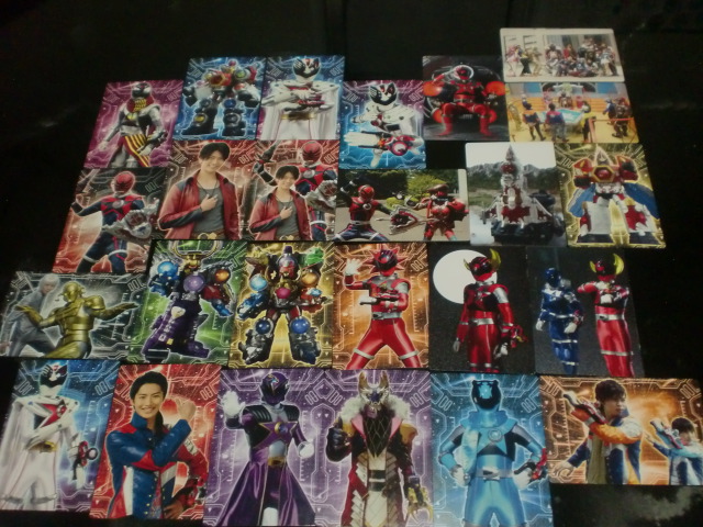 トップ製菓　キュウレンジャーカードガム第2弾全75種類中25種☆