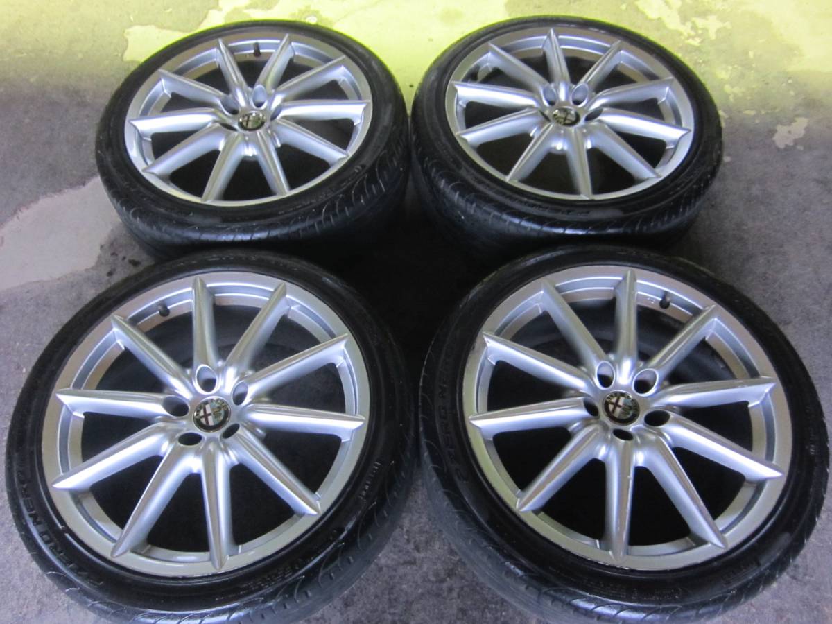 ★☆アルファロメオ　159　純正　19インチアルミホイール　4本セット　中古品☆★