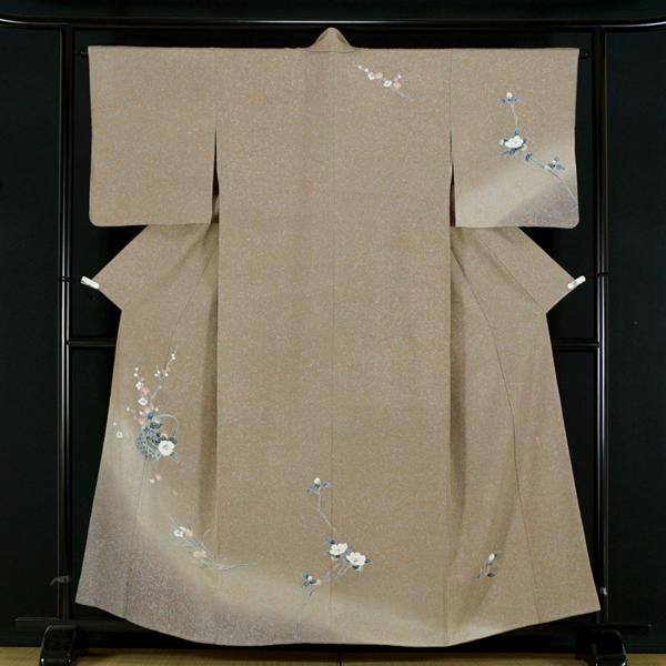  6719 花籠文様 京加賀友禅訪問着(仕立て上がり)｜売買されたオークション情報、yahooの商品情報をアーカイブ公開 - オークファン 仕立て上がり